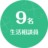 生活相談員9名